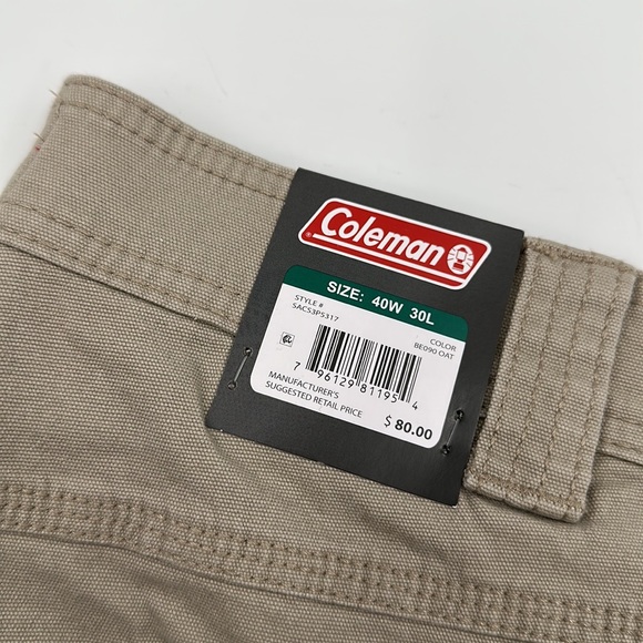 🇺🇸Coleman Tear Resistant Work Utility Pants. 40x30 - Picture 2 of 6